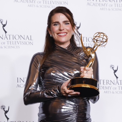 Η Μεξικανή ηθοποιός, Κάρλα Σόουζα, που απέσπασε το βραβείο καλύτερης ερμηνείας από γυναίκα ηθοποιό στα Διεθνή βραβεία Emmy 2023