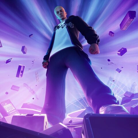 O Eminem στο φινάλε του Fortnite Season 4