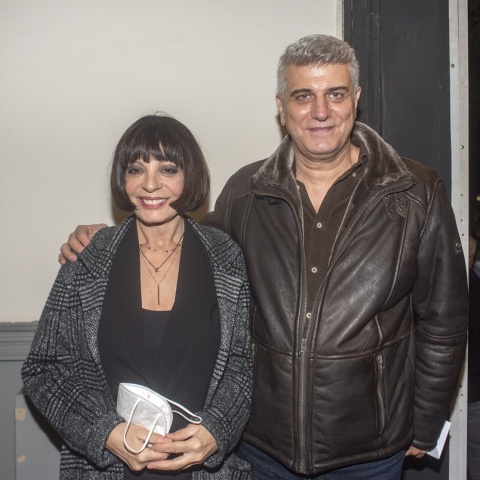 Ο Βλαδίμηρος Κυριακίδης και η Έφη Μουρίκη