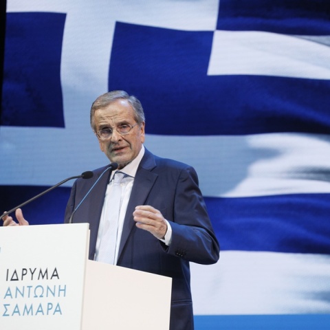 Ο πρώην πρωθυπουργός Αντώνης Σαμαράς
