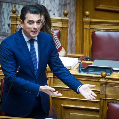 Ο υπουργός Ανάπτυξης, Κώστας Σκρέκας