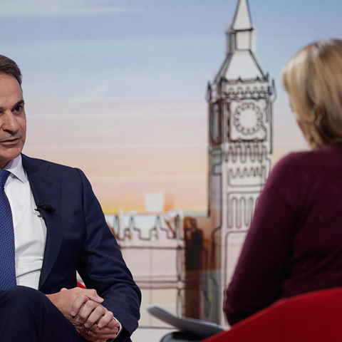 ΣΥΝΕΝΤΕΥΞΗ ΤΟΥ ΠΡΩΘΥΠΟΥΡΓΟΥ ΚΥΡΙΑΚΟΥ ΜΗΤΣΟΤΑΚΗ ΣΤΟΝ ΤΗΛΕΟΠΤΙΚΟ ΣΤΑΘΜΟ BBC ONE ΚΑΙ ΣΤΗΝ ΔΗΜΟΣΙΟΓΡΑΦΟ LAURA KUENSSBERG