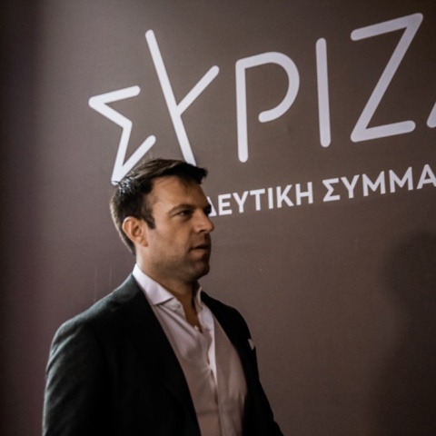 Ο πρόεδρος του ΣΥΡΙΖΑ, Στέφανος Κασσελάκης