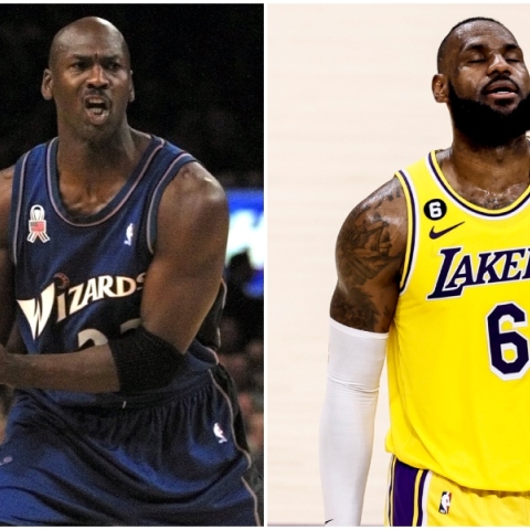 Μάικλ Τζόρνταν και ΛεΜπρόν Τζέιμς