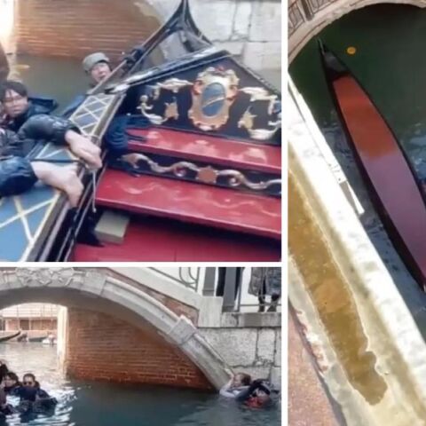 Βενετία: Ανατροπή γόνδολας έπειτα από την άρνηση των τουριστών να καθίσουν κάτω και να σταματήσουν να βγάζουν selfies - Το βίντεο του περιστατικού.