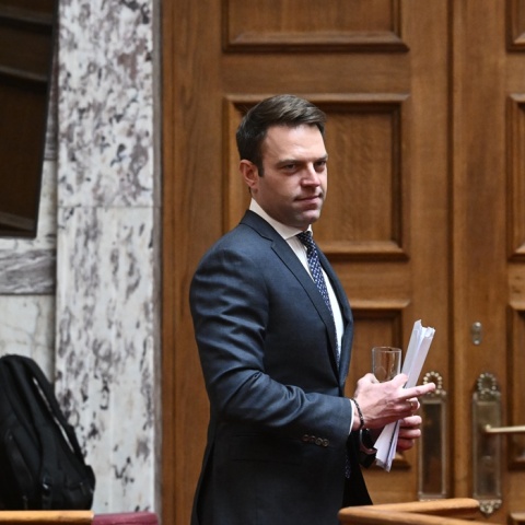 Ο πρόεδρος του ΣΥΡΙΖΑ, Στέφανος Κασσελάκης