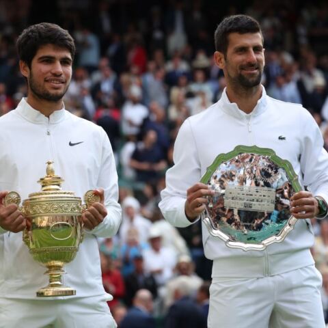 Νόβακ Τζόκοβιτς και Κάρλος Αλκαράθ