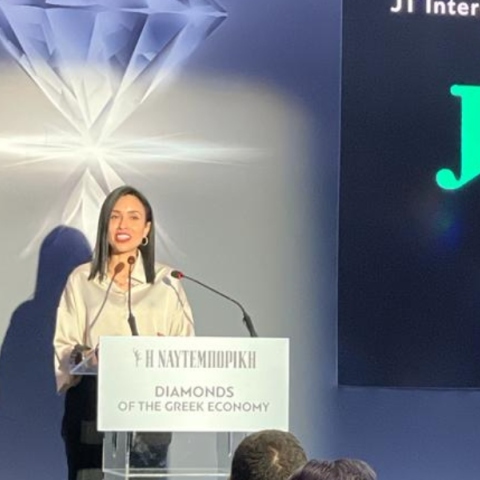 JTI: Διάκριση με τον τίτλο «Diamonds of the Greek Economy»