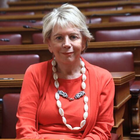 ΣΥΡΙΖΑ - Έλενα Ακρίτα: Η ροζ σημαία και οι κυβερνητικοί υποτελείς στον κ. Νατσιό - Κριτική εναντίον της κυβέρνησης για την απόσυρση του εκθέματος.