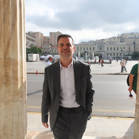 Ο νεοεκλεγείς δήμαρχος Αθηναίων, Χάρης Δούκας