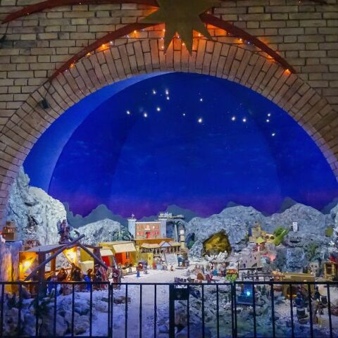 H Φάτνη της Σάντα Μαρία είναι η παλαιότερη από τις τρεις και δημιουργήθηκε το 1930