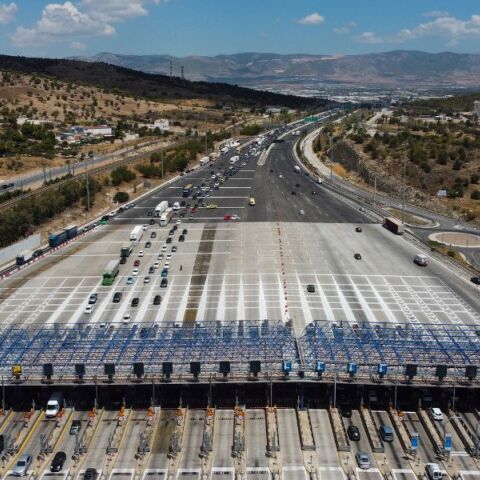 Αυξάνονται τα διόδια από 1η Ιανουαρίου: Δείτε το κόστος ανά σταθμό