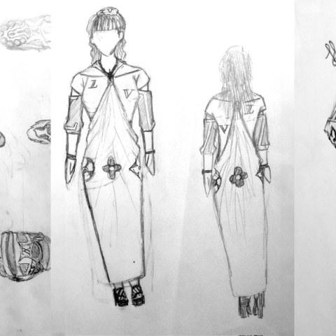 σκίτσα Louis Vuitton από 13χρονο 