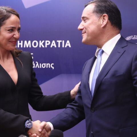 Μιχαηλίδου: Πήρε τη σκυτάλη του Υπουργείου Εργασίας  από τον Γεωργιάδη