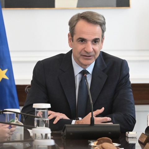 Ο πρωθυπουργός Κυριάκος Μητσοτάκης