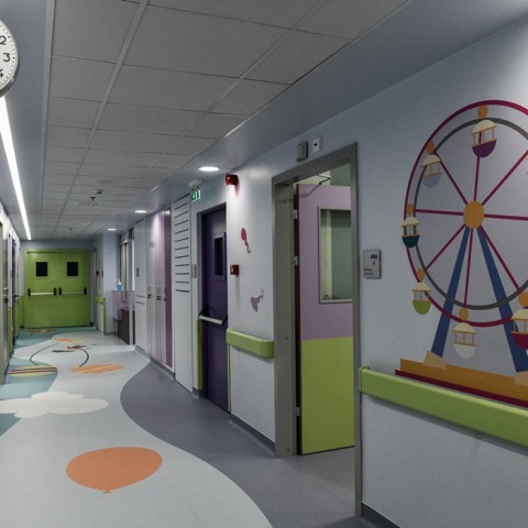 Διάδρομος στο νοσοκομείο Παίδων