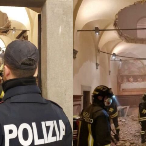 Ιταλία: Περίπου 35 τραυματίες σε γαμήλια γιορτή - Υποχώρησε το πάτωμα αίθουσας στον πρώτο όροφο κτιρίου και οι καλεσμένοι βρέθηκαν στο ισόγειο.