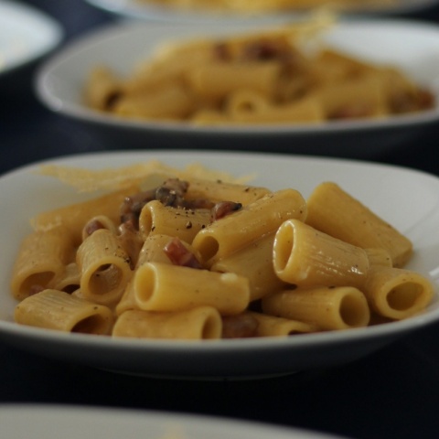 Πιάτο με καρμπονάρα