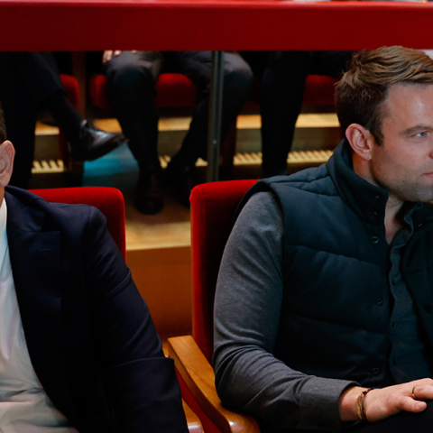 Νίκος Ανδρουλάκης, Στέφανος Κασσελάκης © ΓΙΩΡΓΟΣ ΚΟΝΤΑΡΙΝΗΣ/EUROKINISSI