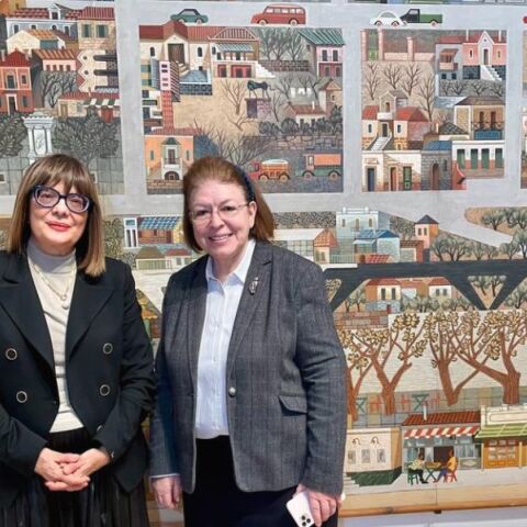 Συνάντηση εργασίας Λίνας Μενδώνη με την υπουργό Πολιτισμού της Σερβίας Maja Gojkovic