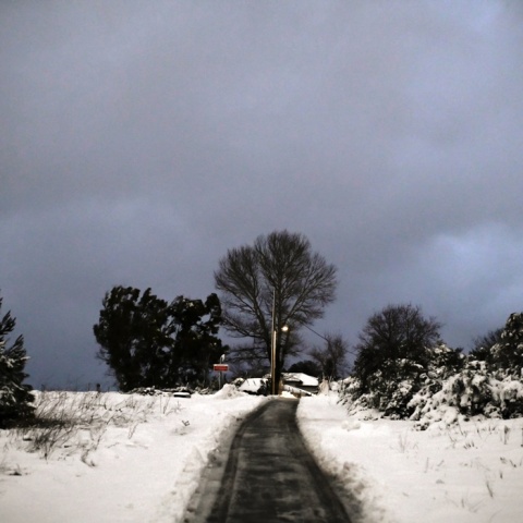 Χιονισμένο τοπίο