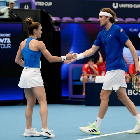 Τσιτσιπάς και Σάκκαρη έπεσαν θέσεις στην παγκόσμια κατάταξη