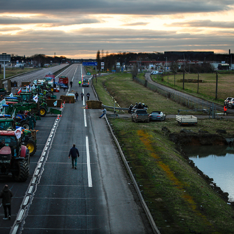Αγροτικές κινητοποιήσεις στη Γαλλία