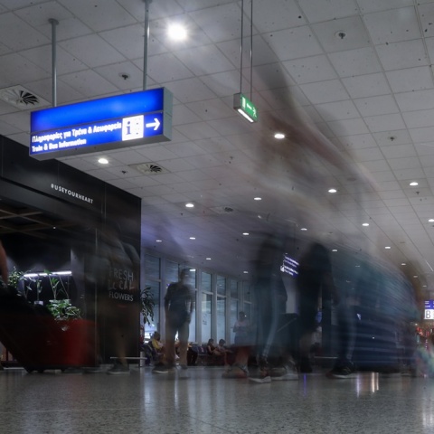 Στιγμιότυπο από το αεροδρόμιο «Ελευθέριος Βενιζέλος»