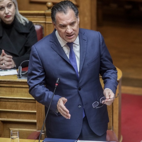 Ο υπουργός Υγείας, Άδωνις Γεωργιάδης