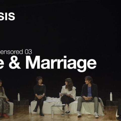 "Society Uncensored" στο Onassis Channel: Άτομα παντρεμένα και μη συζητούν για ποιο λόγο παντρεύονται οι άνθρωποι σήμερα.