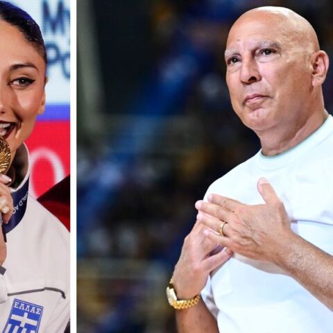 Νίκος Γκάλης: Αποθέωσε την Ευαγγελία Πλατανιώτη για το χρυσό μετάλλιο στο Παγκόσμιο Πρωτάθλημα - Η ανάρτησή του στα social media.