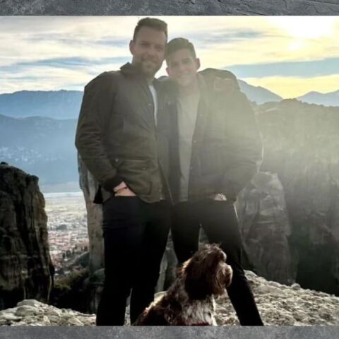 Στέφανος Κασσελάκης: Σύντομη απόδραση στα Μετέωρα με τον Τάιλερ Μακμπέθ και την σκυλίτσα τους, Φάρλεϊ - Το story που δημοσίευσαν στο Instagram.