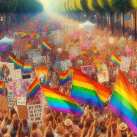 Σχόλιο του Κυριάκου Αθανασιάδη για τη συγκέντρωση κατά του νομοσχεδίου νομοσχέδιο για την ισότητα στον πολιτικό γάμο