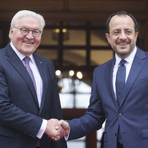 Γερμανία: Ο ομοσπονδιακός πρόεδρος Φρανκ-Βάλτερ Σταϊνμάιερ στην ιστορική πρώτη επίσημη επίσκεψη γερμανού προέδρου στην Κύπρο.