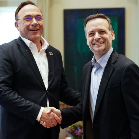 Χάρης Δούκας: Ο δήμαρχος Αθηναίων συνάντησε τον Πέτρο Κόκκαλη - Στο επίκεντρο της συζήτησης βιώσιμη ανάπτυξη και περιβάλλον.