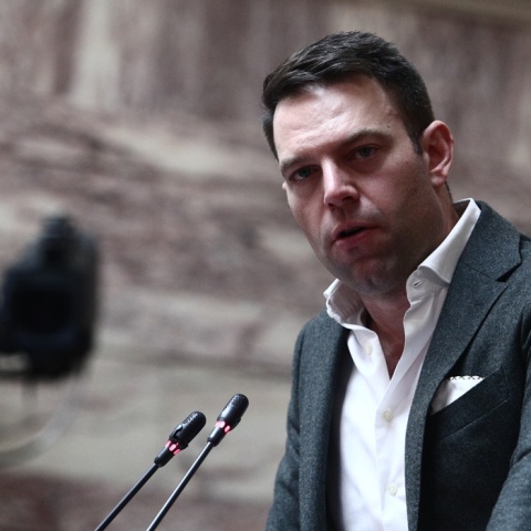 Ο πρόεδρος του ΣΥΡΙΖΑ, Στέφανος Κασσελάκης