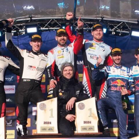 Ο Esapekka Lappi κερδίζει το Ράλι Σουηδίας