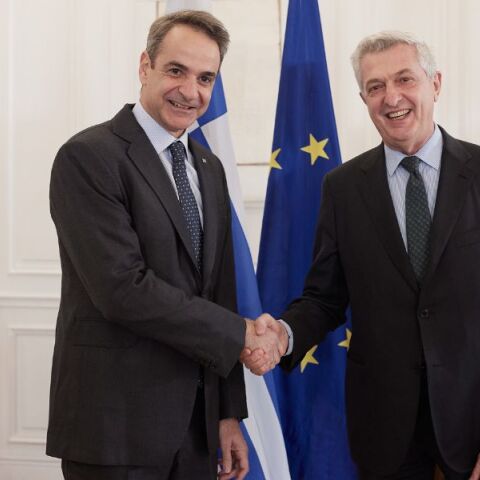 Συνάντηση του Κυριάκου Μητσοτάκη με τον Ύπατο Αρμοστή του ΟΗΕ για τους πρόσφυγες - Την Τρίτη με την πρόεδρο του Ευρωκοινοβουλίου.