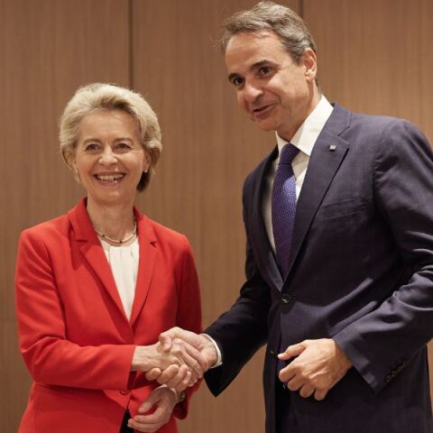 Κυριάκος Μητσοτάκης - Ντόναλντ Τους: Κοινή επιστολή στήριξης στην υποψηφιότητα φον ντερ Λάιεν για την προεδρία της ΕΕ.