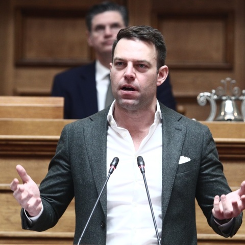 Ο πρόεδρος του ΣΥΡΙΖΑ, Στέφανος Κασσελάκης