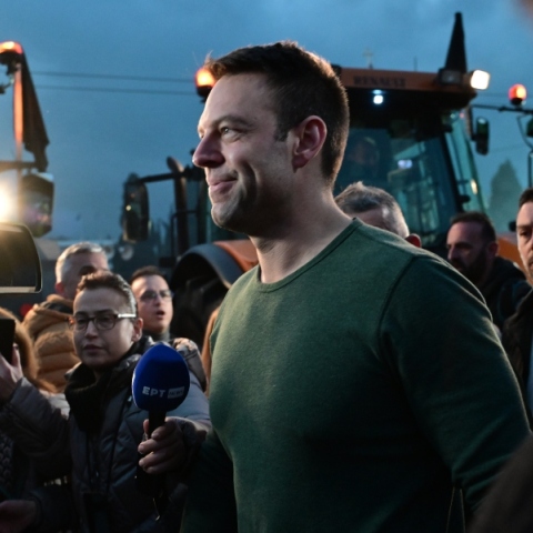 Κασσελάκης: Στο Σύνταγμα με τους αγρότες 