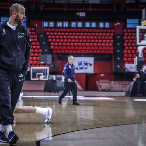 Ο Βασίλης Σπανούλης