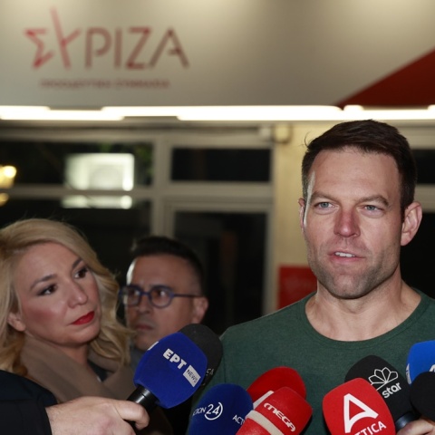 Ο πρόεδρος του ΣΥΡΙΖΑ, Στέφανος Κασσελάκης