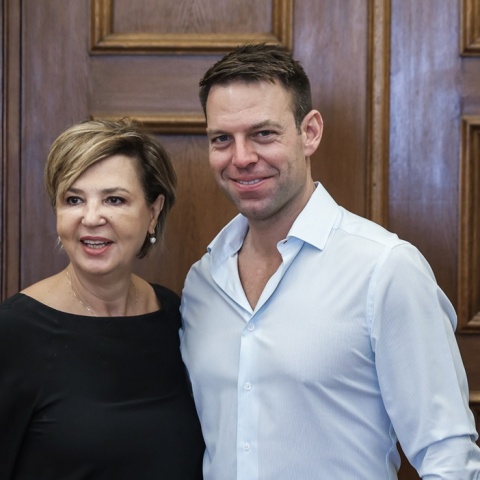 Όλγα Γεροβασίλη και Στέφανος Κασσελάκης