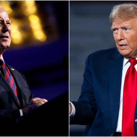 Τζο Μπάιντεν και Ντόναλντ Τραμπ