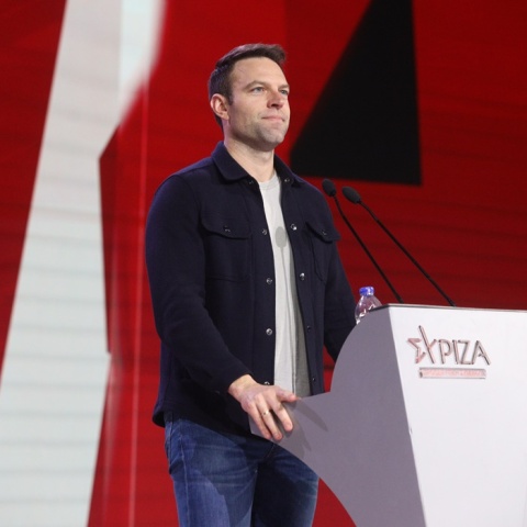 Ο πρόεδρος του ΣΥΡΙΖΑ, Στέφανος Κασσελάκης