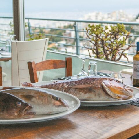 Μπαλκόνι στις Κυκλάδες