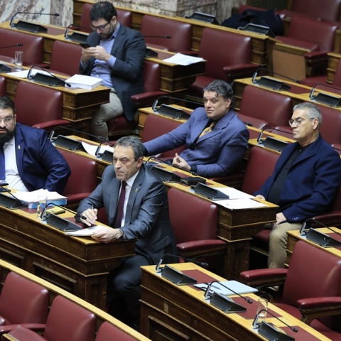 Βουλευτές του κόμματος «Σπαρτιάτες» στη Βουλή