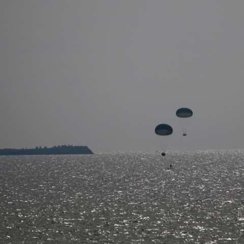 Ανθρωπιστική βοήθεια εξ ουρανού στη Λωρίδα της Γάζας