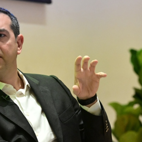 O Αλέξης Τσίπρας στο Συνέδριο «Μεταπολίτευση 50 χρόνια»